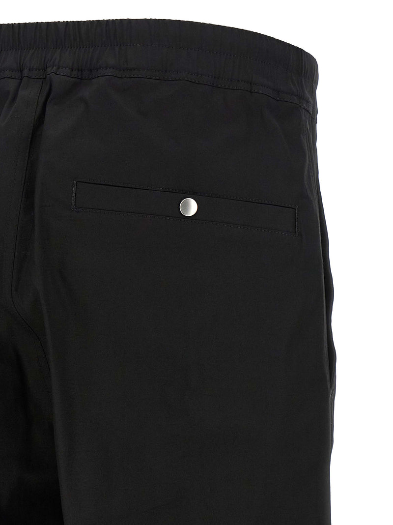 Pantalon de jogging Rick Owens noir en coton (pantalon d'entraînement)