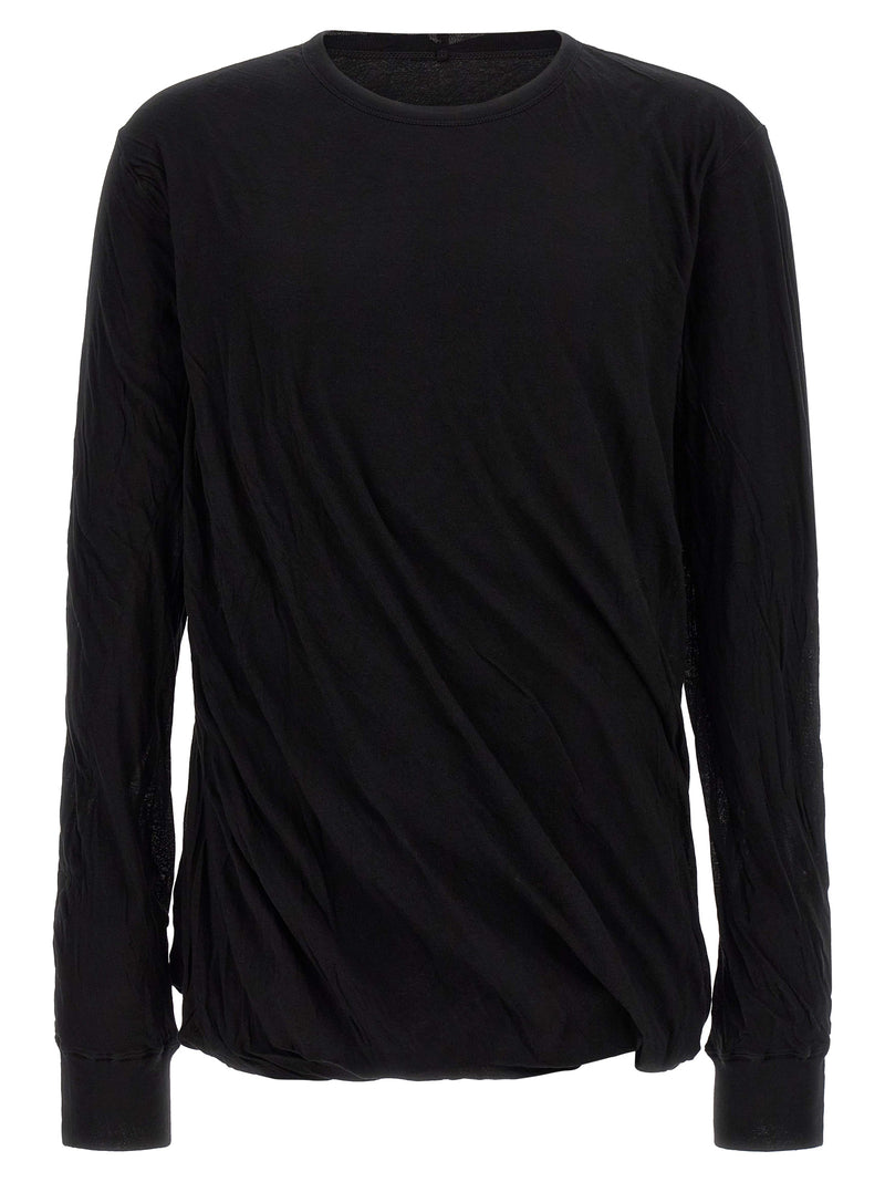 T-shirt en coton noir Rick Owens