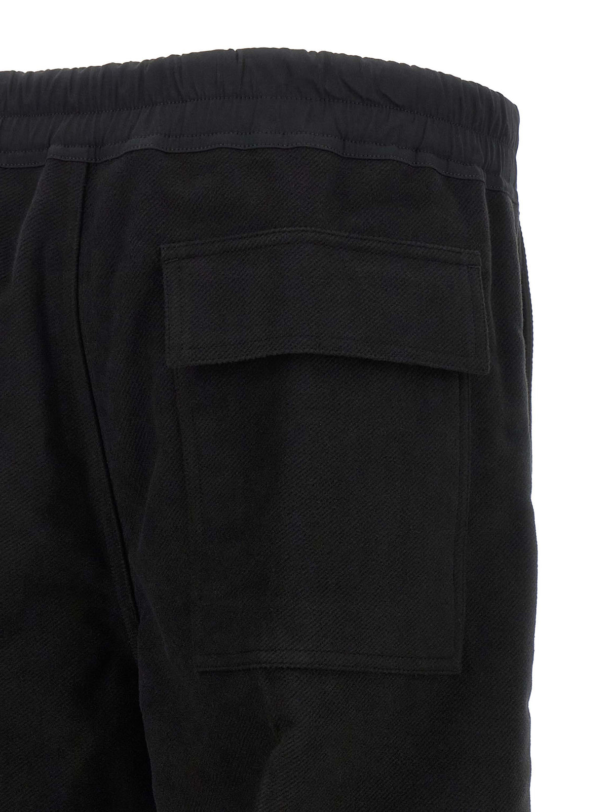 Pantalon décontracté en coton noir Rick Owens