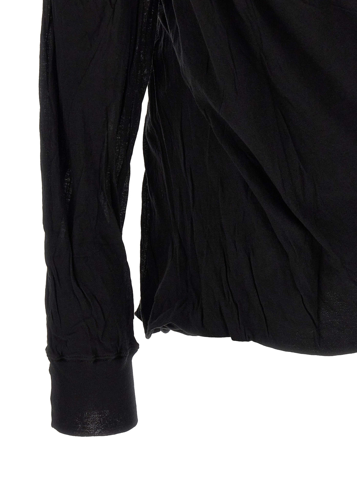 T-shirt en coton noir Rick Owens
