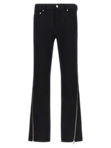 Rick Owens Black Virgin Wool Pants