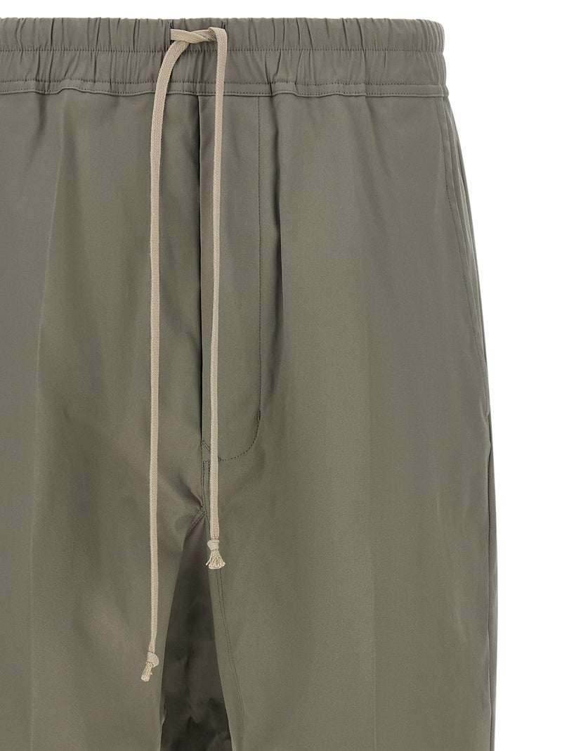 Pantalon court en coton gris Rick Owens