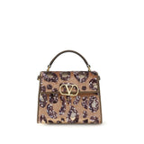 Valentino Garavani Vsling Multicolor Silk Handbag