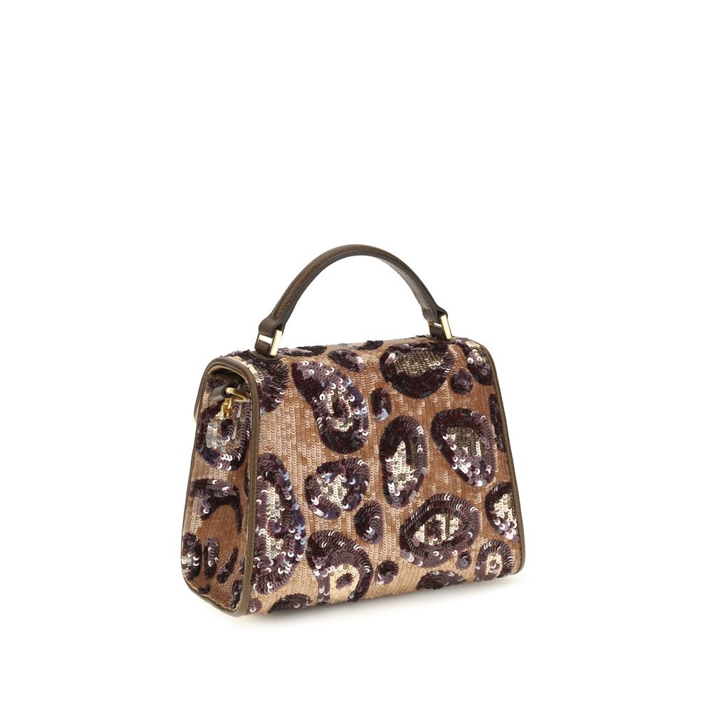 Valentino Garavani Vsling Multicolor Silk Handbag