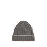 Bonnet bicolore en cachemire Brunello Cucinelli