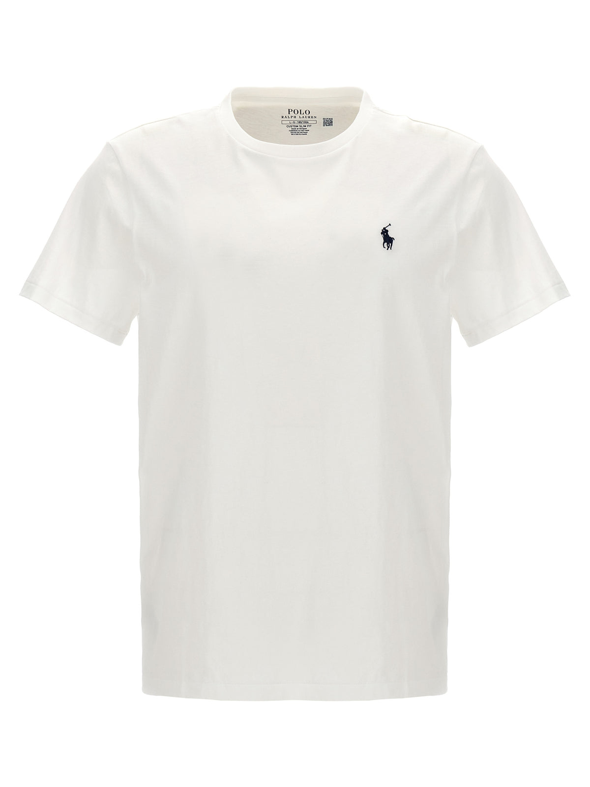 Polo Ralph Lauren White Cotton Logo T-Shirt