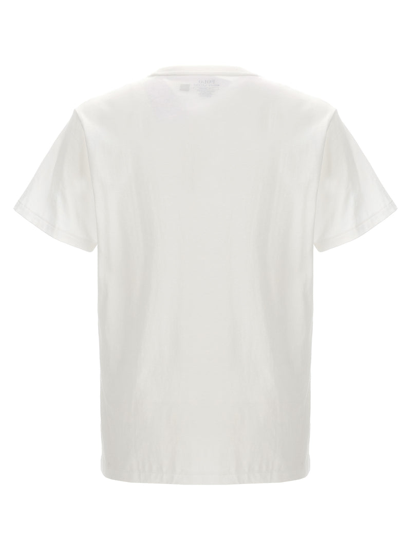 Polo Ralph Lauren White Cotton Logo T-Shirt