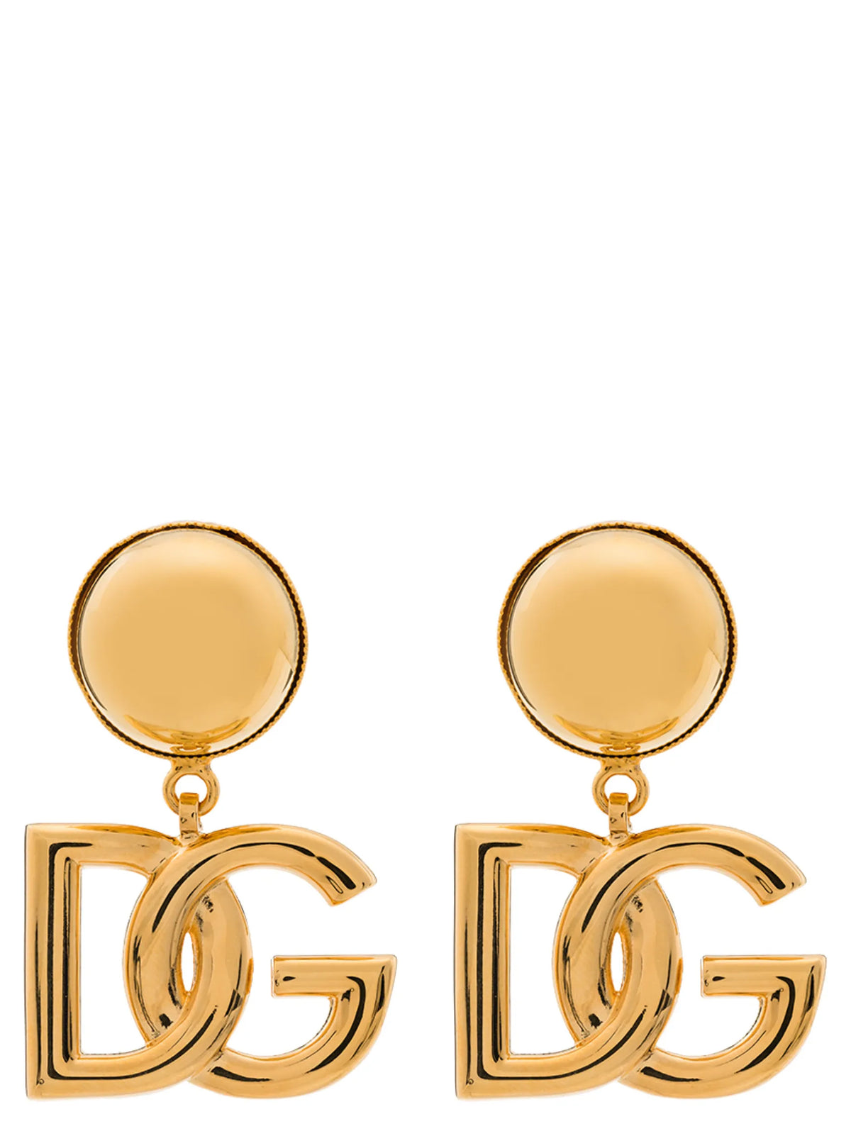 Dolce & Gabbana Gold Brass 'Pop' Earrings