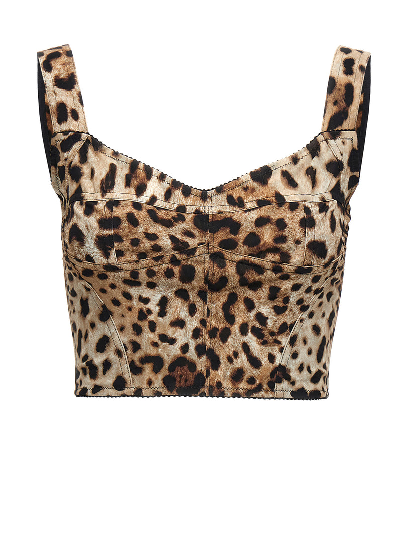 Dolce & Gabbana Multicolor Polyamide Pattern Shirt