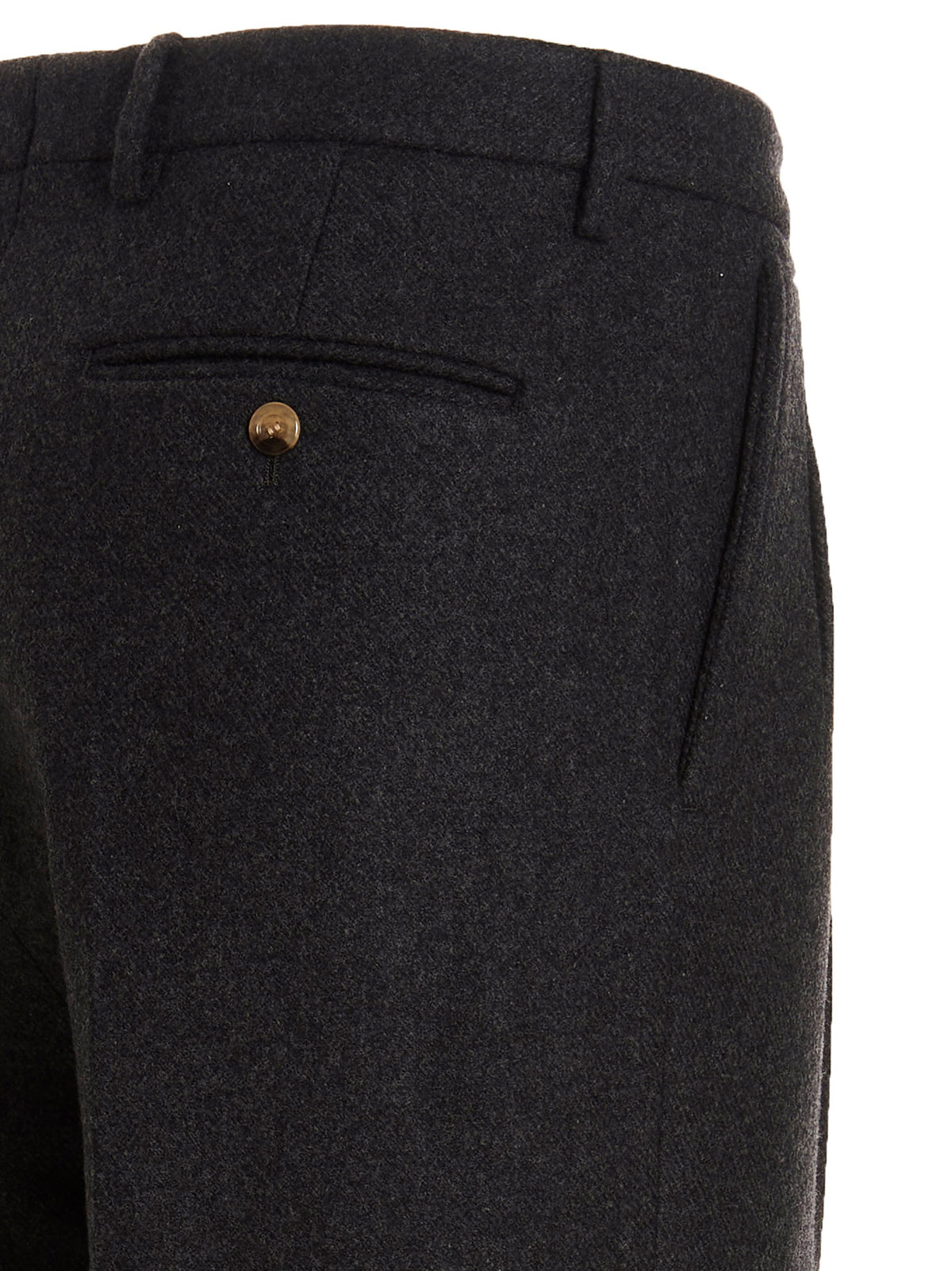 Gucci Gray Wool Dress Pants