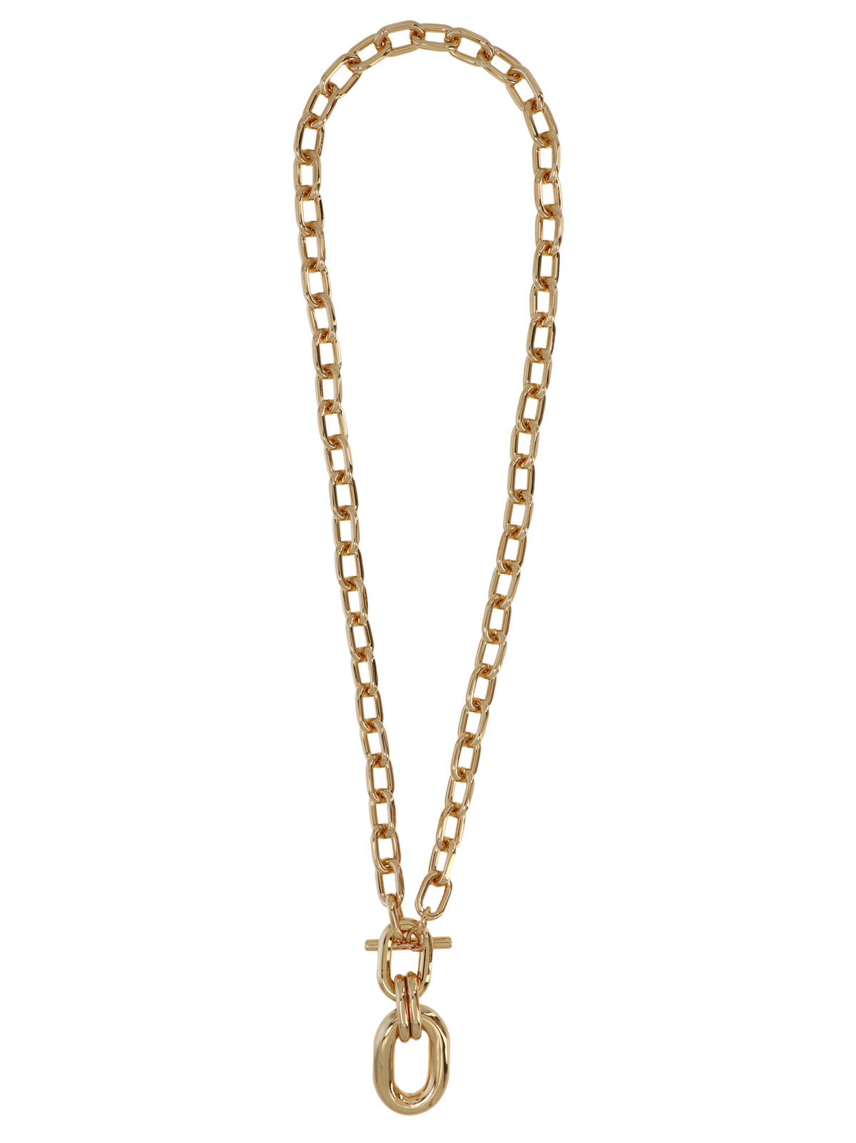 Collier Paco Rabanne en aluminium doré