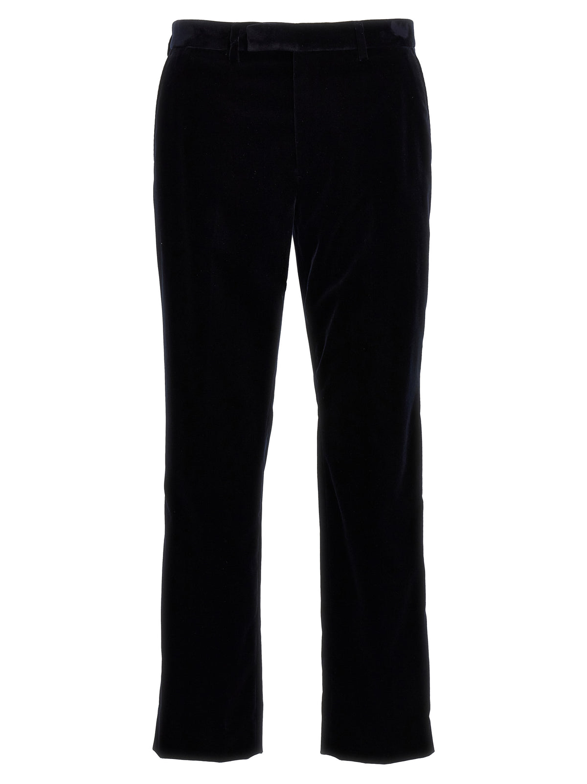 Gucci Blue Cotton Casual Pants