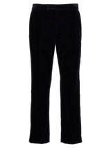 Gucci Blue Cotton Casual Pants