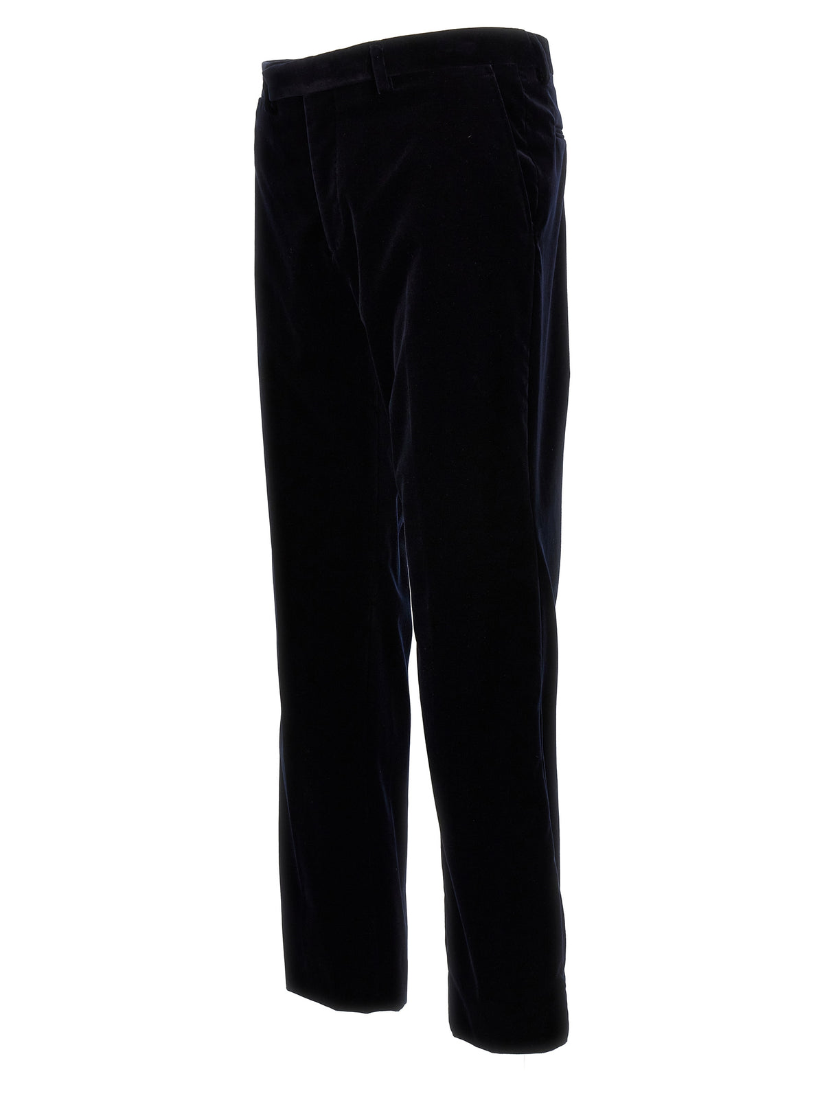 Gucci Blue Cotton Casual Pants