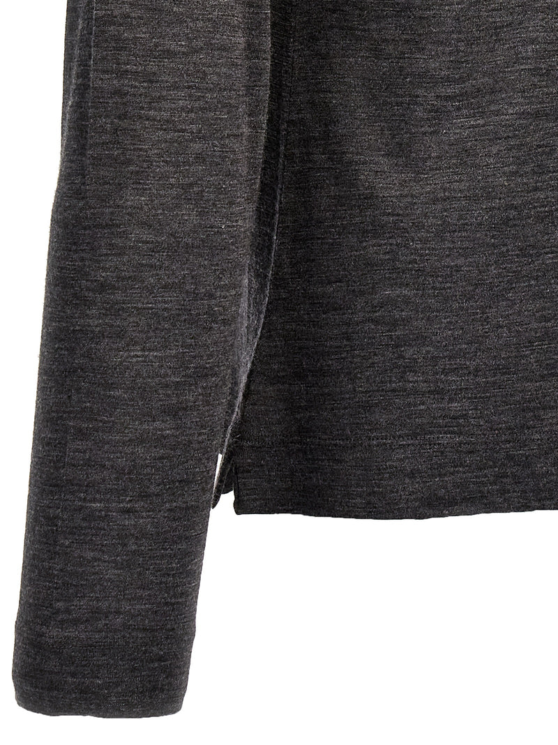 Cardigan ZANONE en Laine Vierge Grise