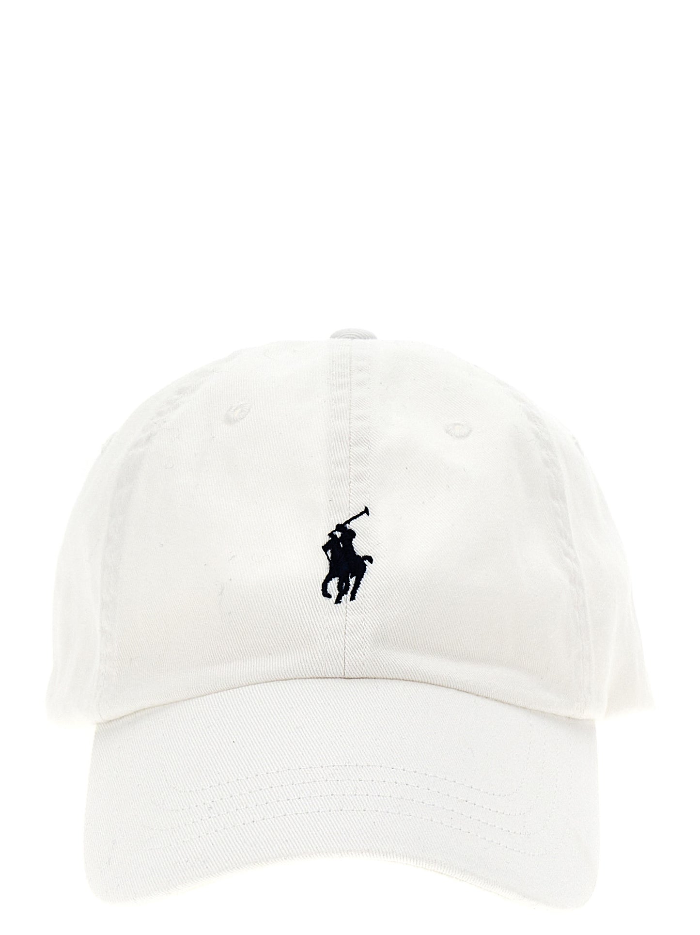 Polo Ralph Lauren White Cotton Cap (Baseball Hat)
