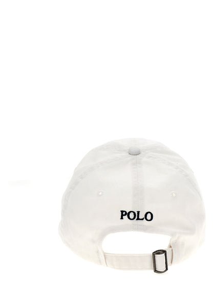 Polo Ralph Lauren White Cotton Cap (Baseball Hat)
