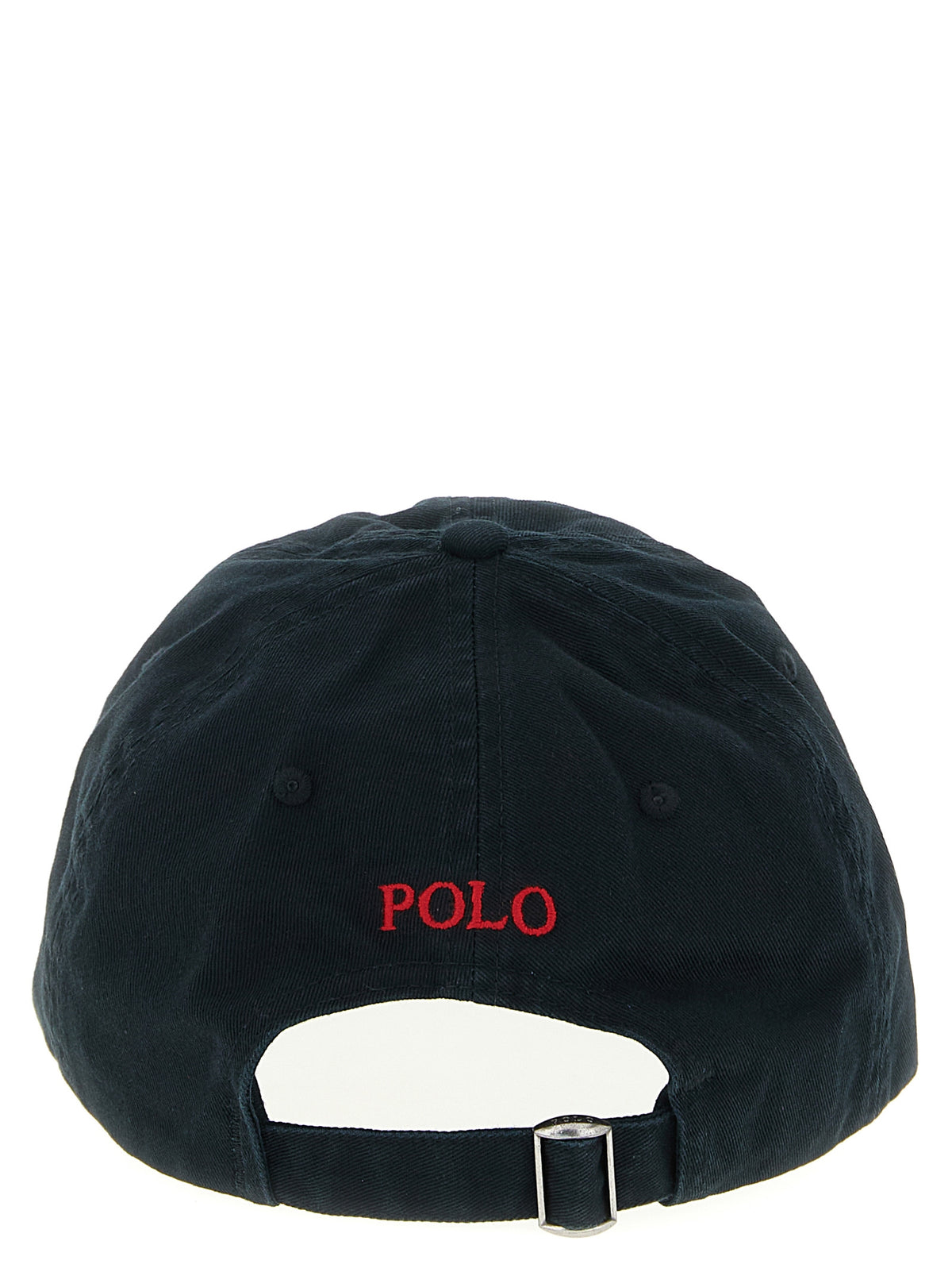 Polo Ralph Lauren Black Cotton Cap - Classic Baseball Hat