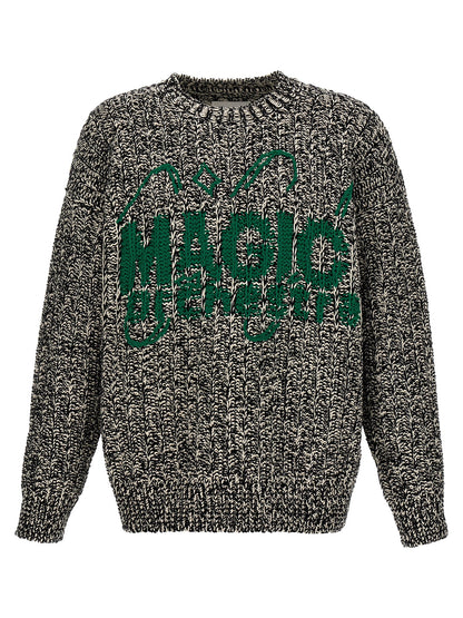 Jil Sander Multicolor Wool Cardigan