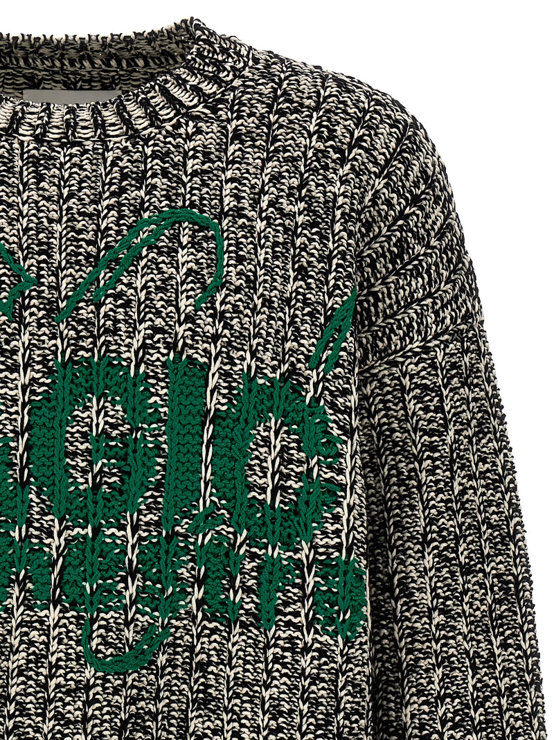 Gilet Jil Sander en laine multicolore