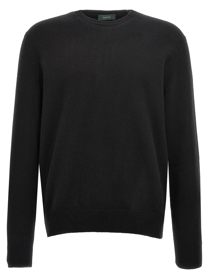 Cardigan ZANONE Noir en Laine Vierge