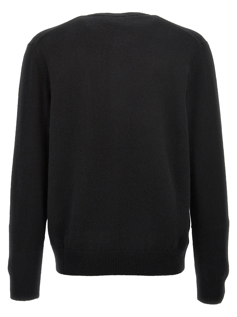 Cardigan ZANONE Noir en Laine Vierge