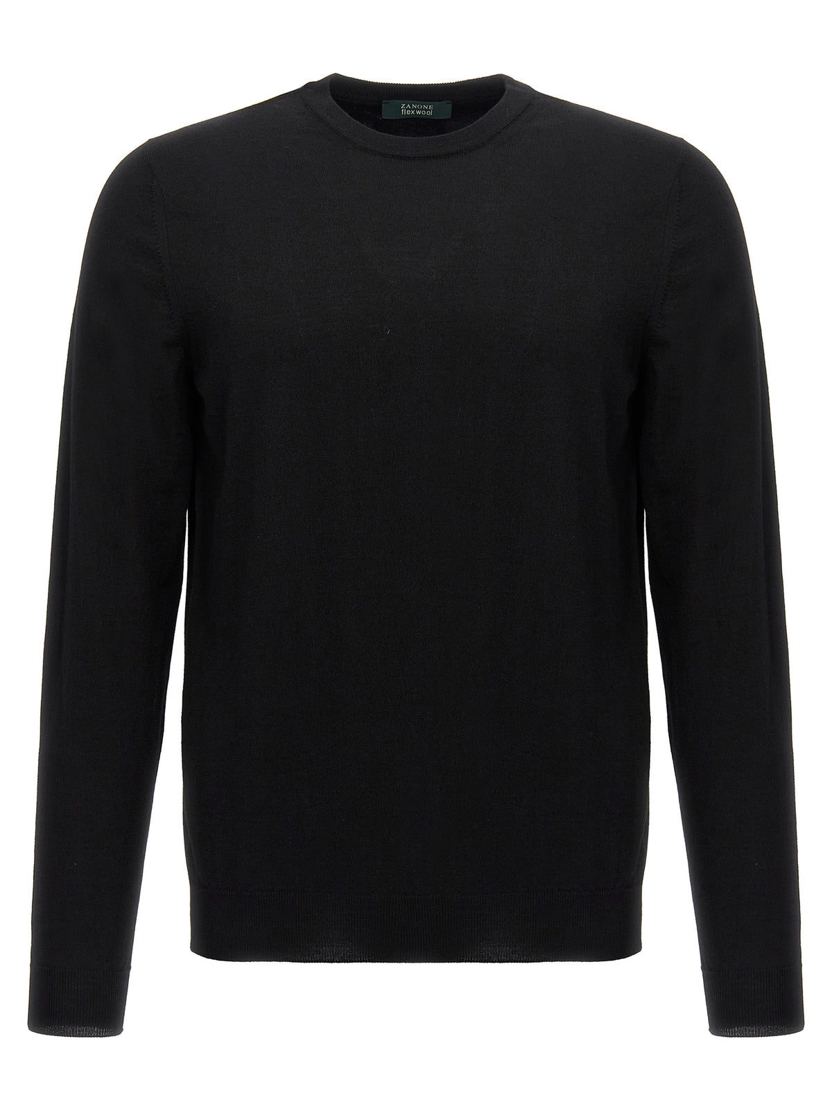 ZANONE Cardigan noir en laine vierge