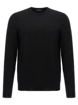 ZANONE Cardigan noir en laine vierge