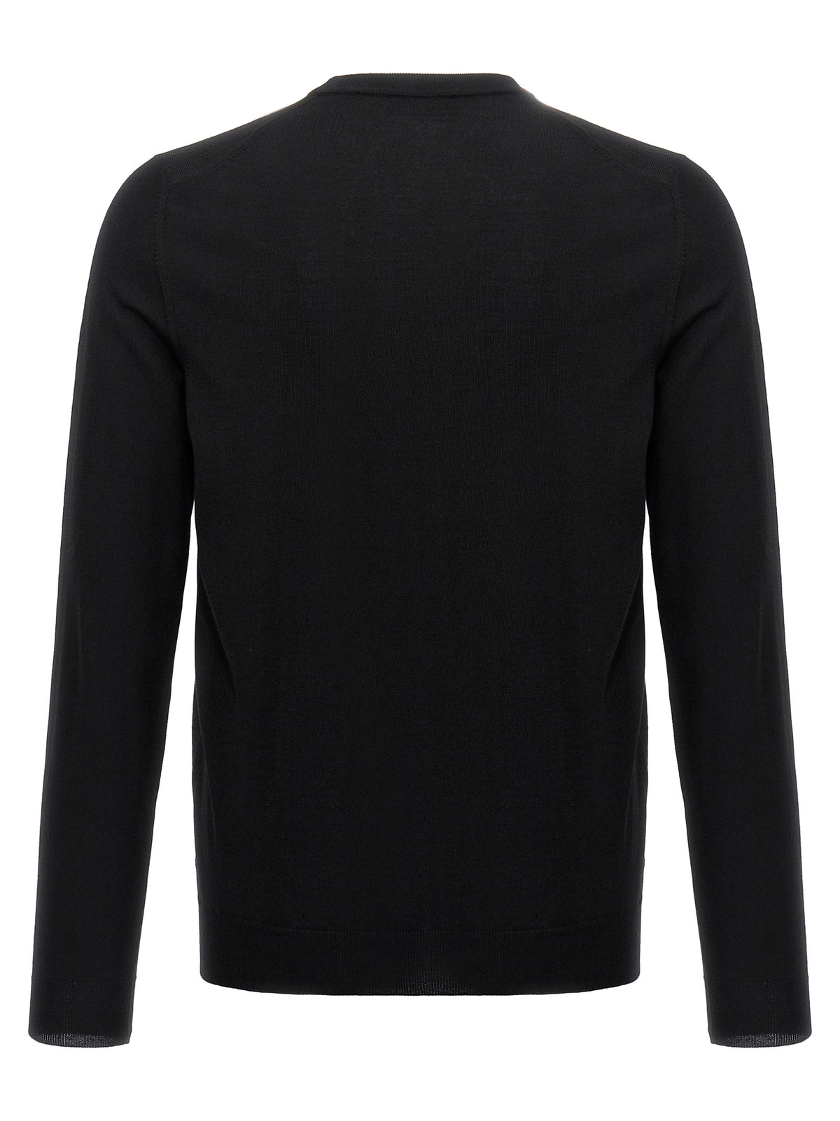 ZANONE Cardigan noir en laine vierge