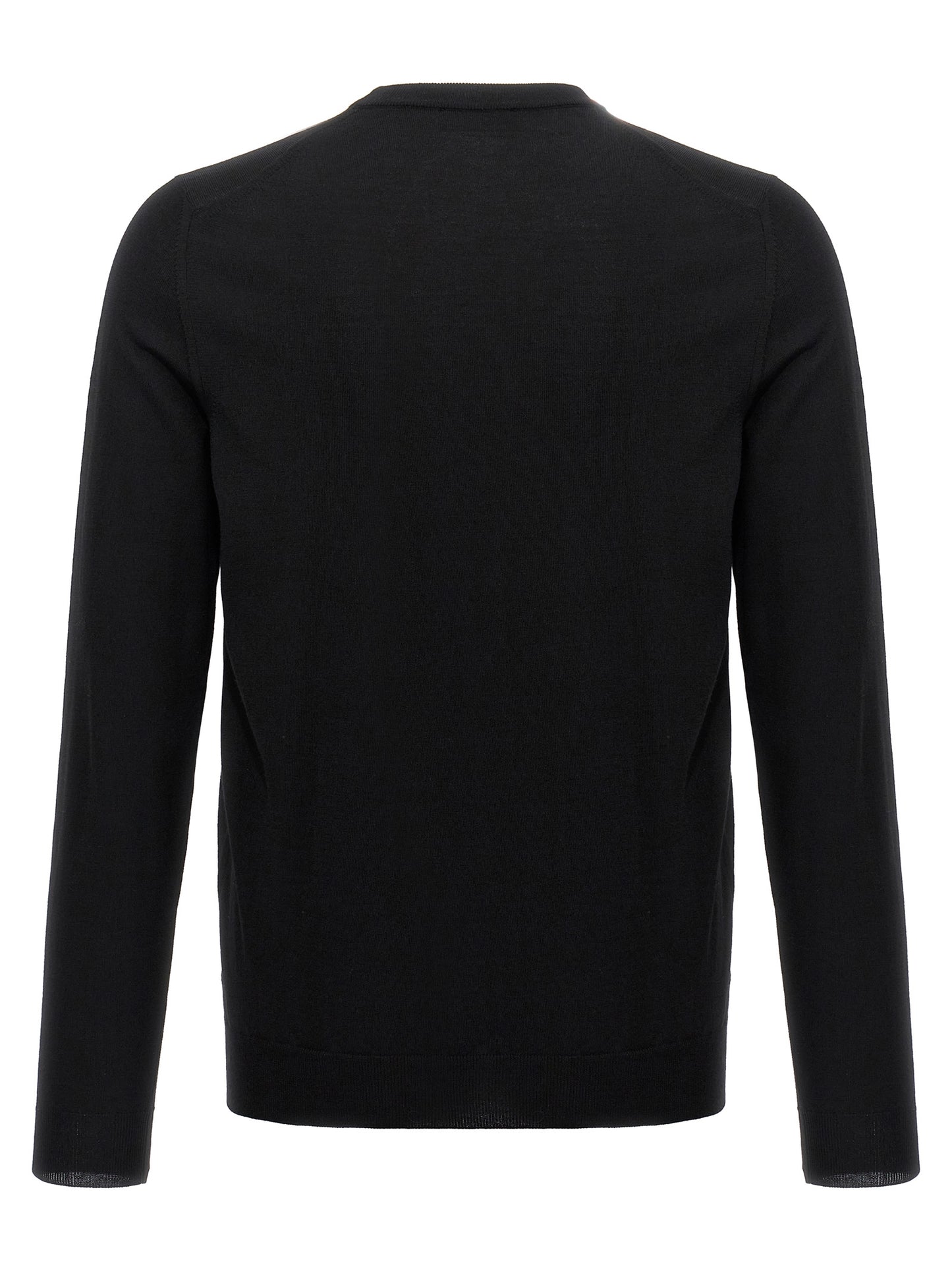 ZANONE Black Virgin Wool Cardigan