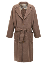 Etro Beige Wool Coat