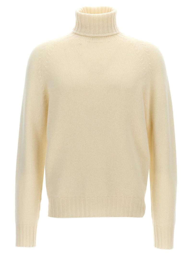 MA'RY'YA White Wool Cardigan - Luxury Comfort