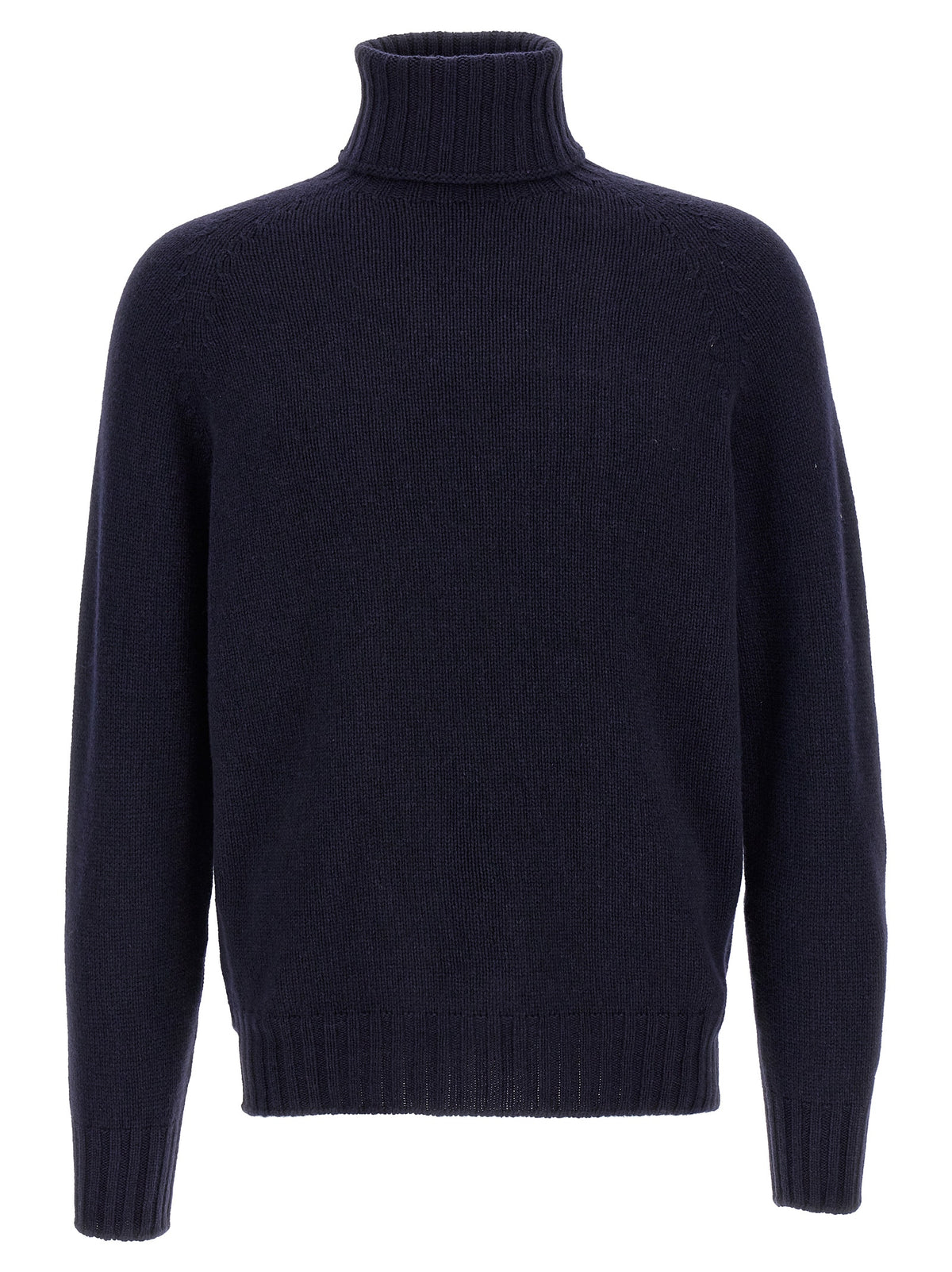 MA'RY'YA Blue Wool Cardigan