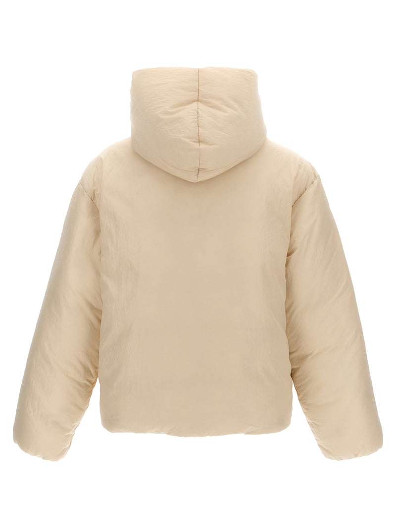 Jacquemus La Doudoune White Polyamide Full-Length Jacket