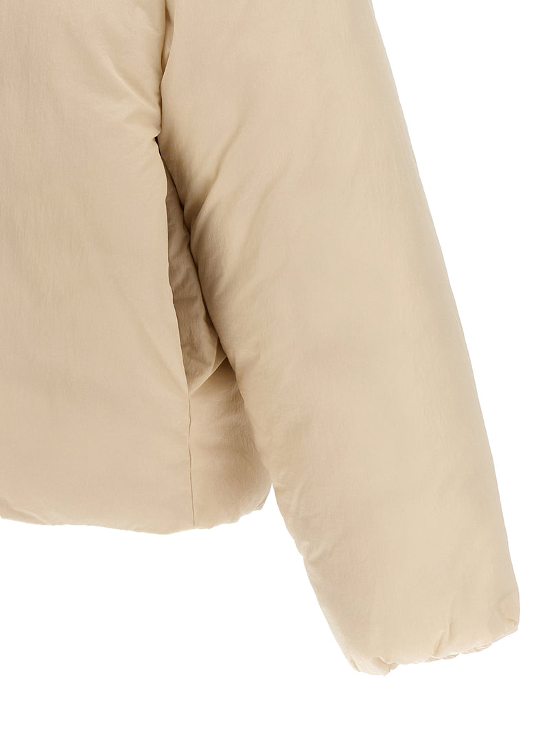 Jacquemus La Doudoune White Polyamide Full-Length Jacket