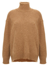Jil Sander Beige Wool Cardigan