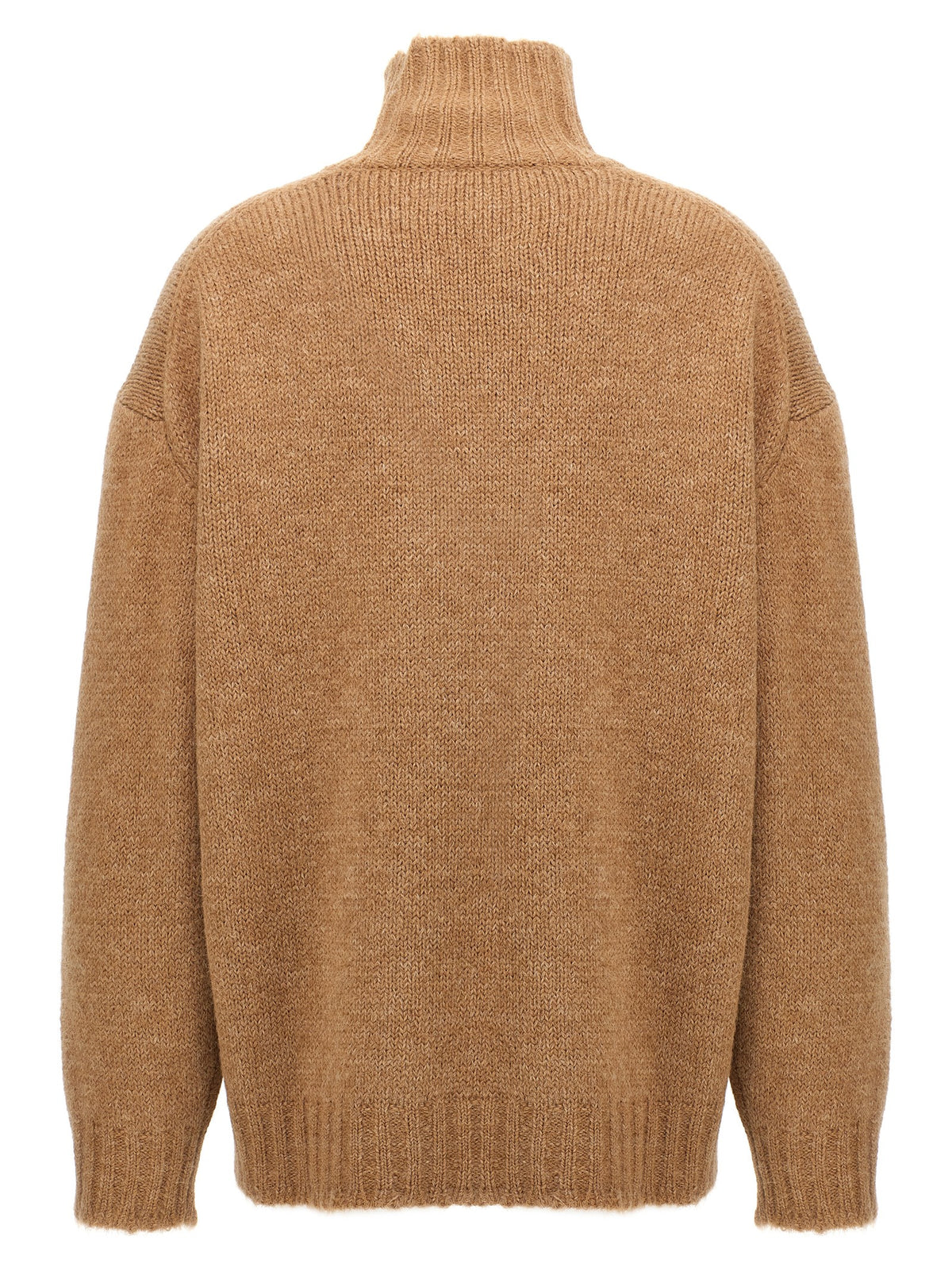 Jil Sander Beige Wool Cardigan