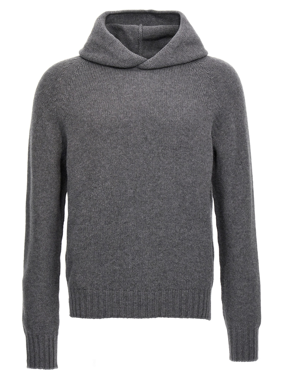 MA'RY'YA Gray Wool Cardigan