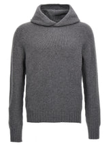 MA'RY'YA Gray Wool Cardigan