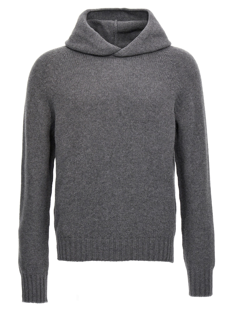 MA'RY'YA Gray Wool Cardigan - Stylish & Warm