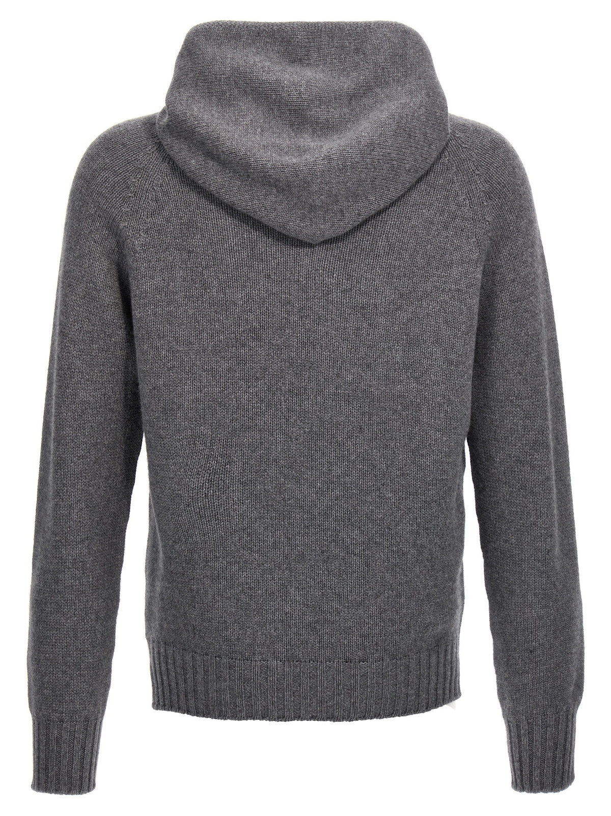 MA'RY'YA Gray Wool Cardigan