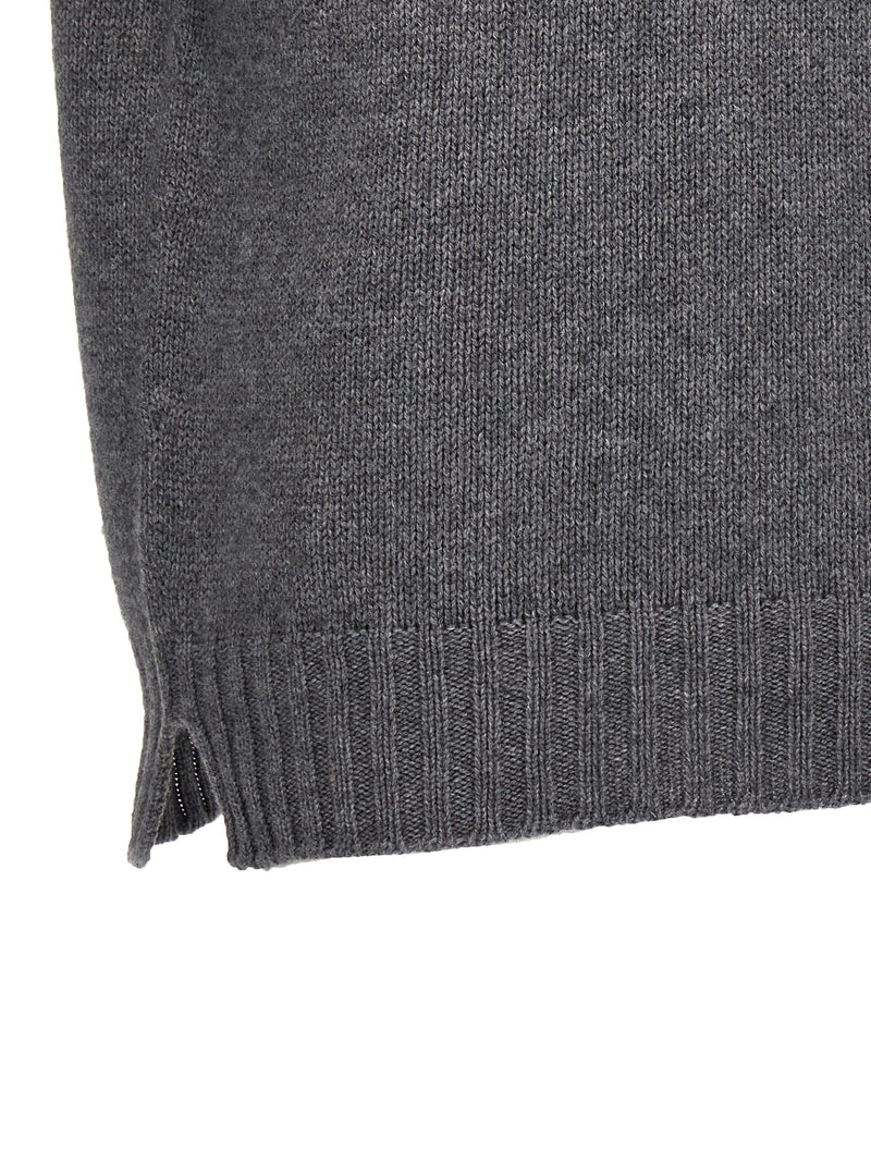 MA'RY'YA Gray Wool Cardigan - Stylish & Warm