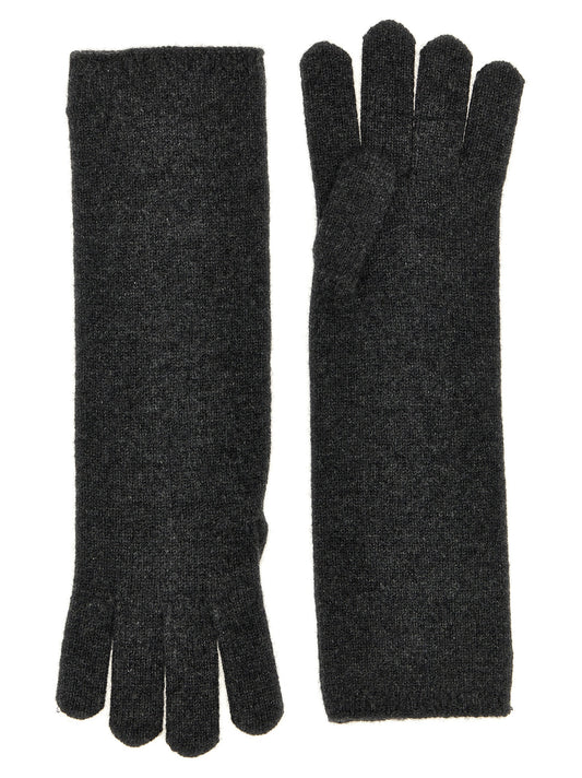 Max Mara Gray Cashmere Gloves
