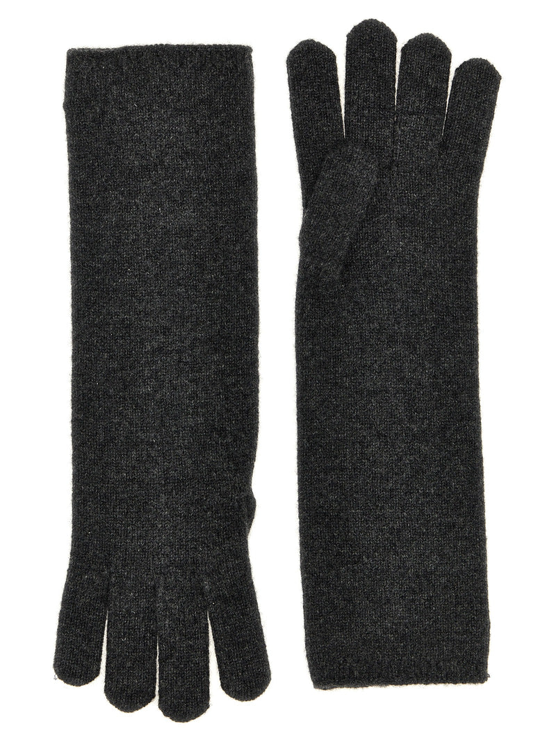 Max Mara Gray Cashmere Gloves