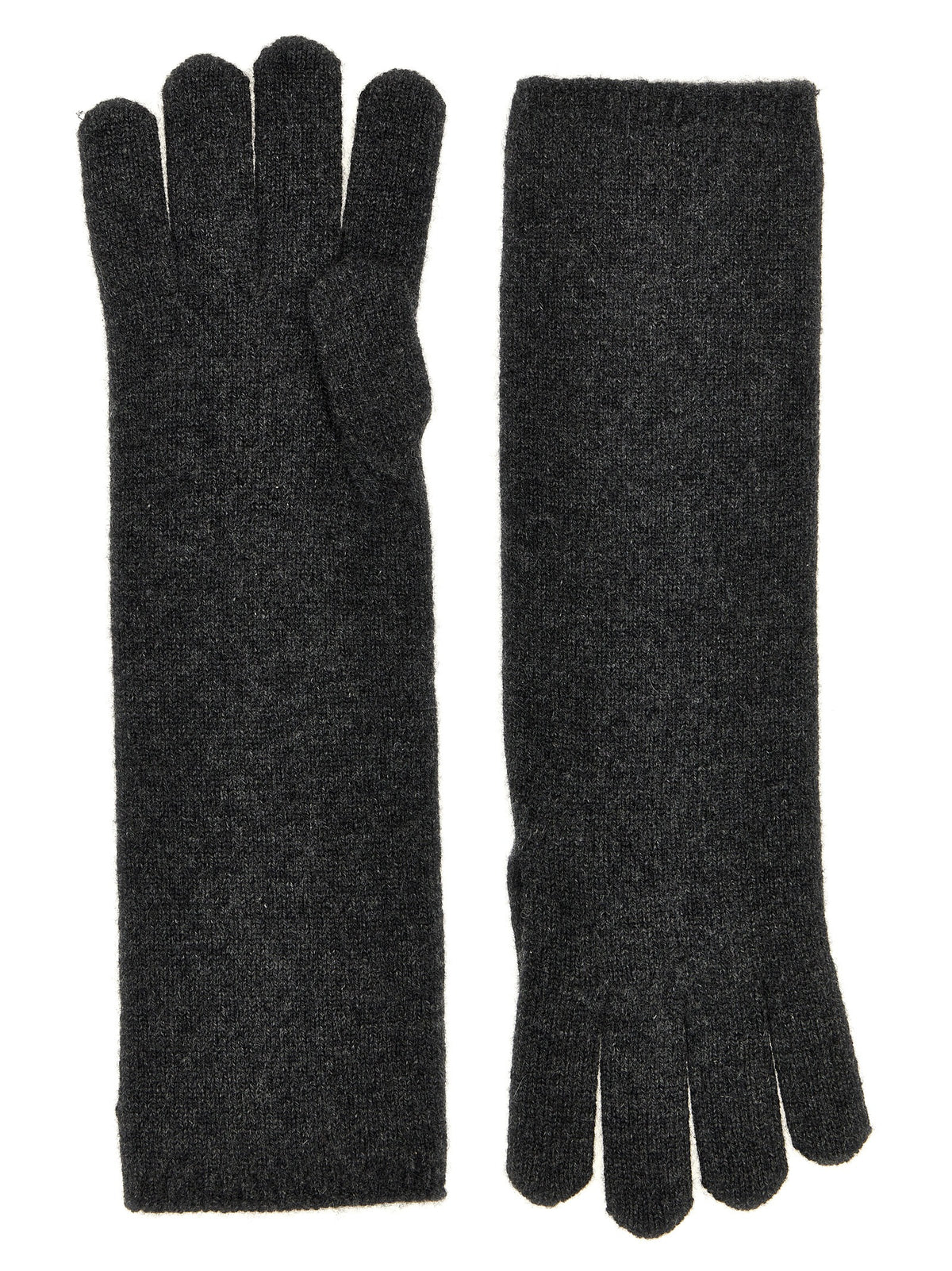 Max Mara Gray Cashmere Gloves