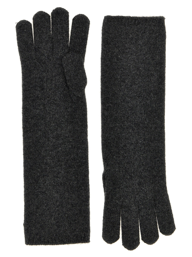 Max Mara Gray Cashmere Gloves