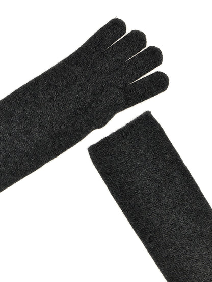 Max Mara Gray Cashmere Gloves
