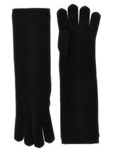 Max Mara Black Cashmere Gloves