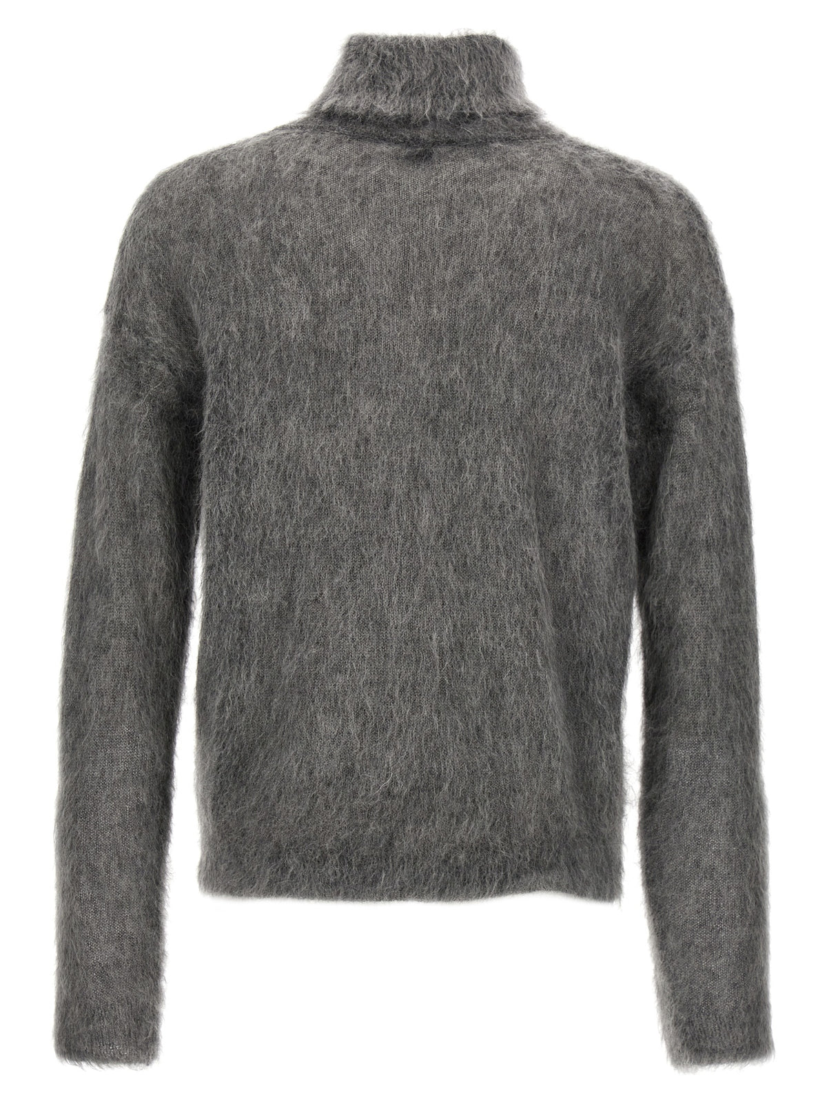 Saint Laurent Gray Wool Cardigan
