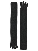 Max Mara Gray Cashmere Gloves
